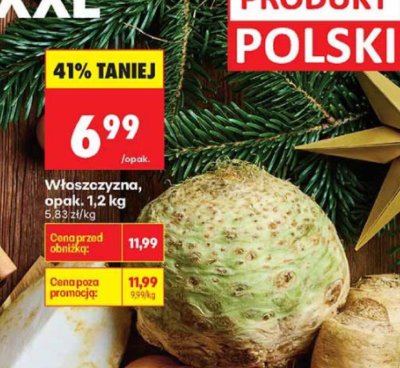 Włoszczyzna, opak. 1,2 kg promocja w Biedronka