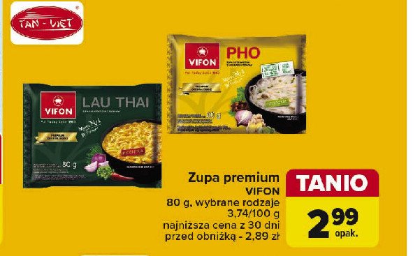 Zupa lau thai Vifon promocja