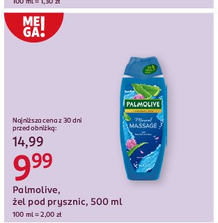 Żel pod prysznic mineral massage Palmolive thermal spa promocja w Rossmann