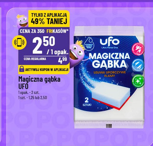 Magiczna gąbka Ufo promocja w POLOmarket