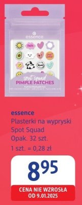 Plasterki na wypryski Spot Squad essence Pimple Patches promocja w Drogerie DM