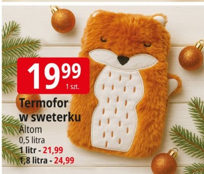 Termofor w sweeterku Altom promocja w Leclerc