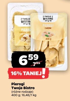 Pierogi różne rodzaje promocja w Netto