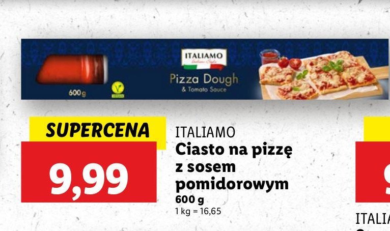 Ciasto do pizzy z sosem Italiamo promocja w Lidl