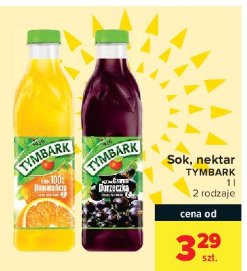 Sok czarna porzeczka Tymbark 1936 promocja