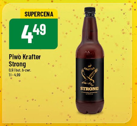 Piwo Krafter strong promocja