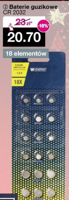 Baterie guzikowe CR 2032 promocja w Woolworth