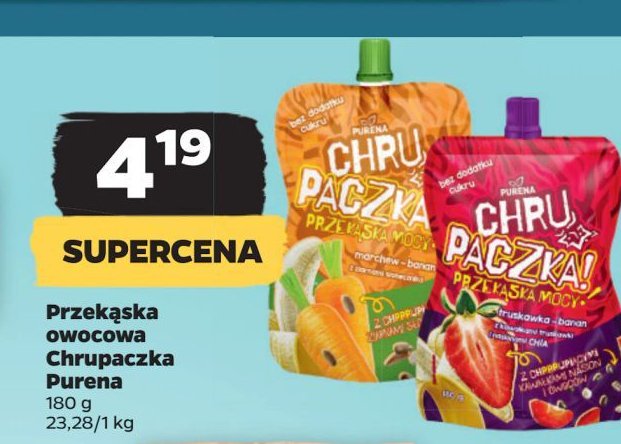 Mus banan-marchew Purena chru paczka! promocja