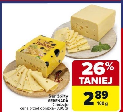 Ser promocja w Carrefour