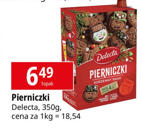 Pierniczki korzenne Delecta promocja