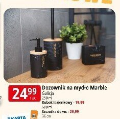 Dozownik na mydło Marble Galicja promocja w Leclerc