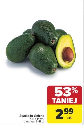 Awokado promocja w Carrefour