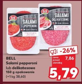 Salami delikatesowe Bell polska promocja