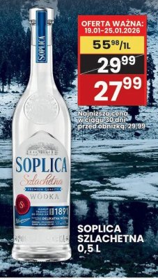 Wódka Soplica Szlachetna 0,5L promocja w Wafelek