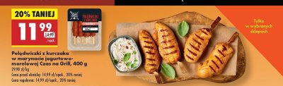 Pol臋dwiczki z kurczaka w marynacie jogurt-morela Czas na grill promocja