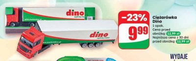Ciężarówka  promocja w Dino