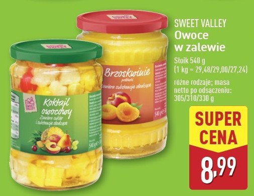 Brzoskwinie Sweet valley promocja