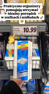 Organizer W5 Storage Box Set promocja w Lidl