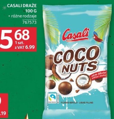 Orzechy Casali Coco Nuts 100 g promocja w Selgros