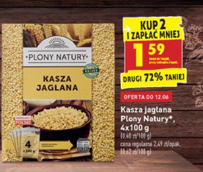 Kasza jaglana Plony natury promocja