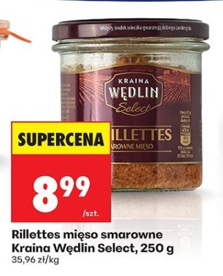 Rillettes mięso smarowne  promocja w Biedronka
