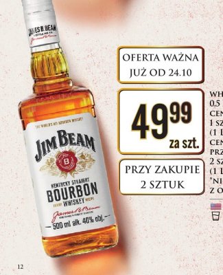 Whiskey promocja w Dino