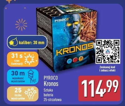 Bateria Kronos PYROCO promocja w Aldi