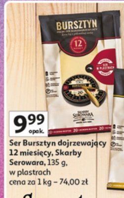 Ser bursztyn promocja w Auchan