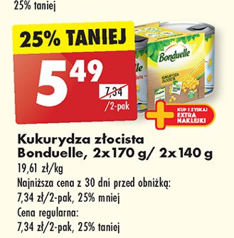 Kukurydza Bonduelle promocja