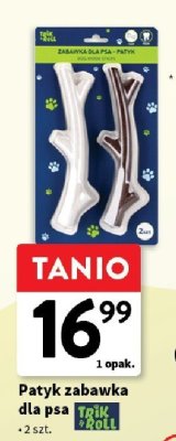 Patyk zabawka dla psa Trik&Roll promocja w Intermarche