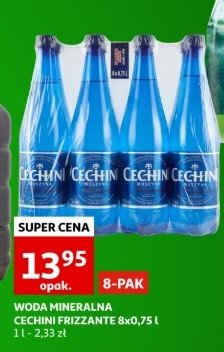Woda gazowana MUSZYNA CECHINI SPORT promocja