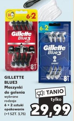 Maszynka do golenia nitro Gillette blue 3 promocja