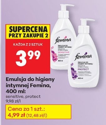Emulsja do higieny intymnej protect promocja w Biedronka