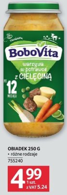 Obiadek Bobovita 250 g promocja w Selgros