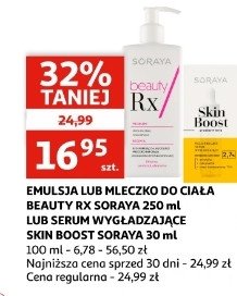 Mleczko do ciała regenerująco-łagodzący Soraya beauty rx promocja