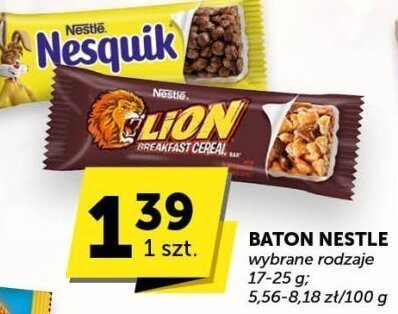 Baton NESTLE promocja w Euro Sklep