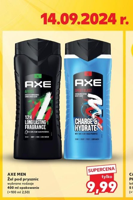 Żel pod prysznic Axe africa promocja