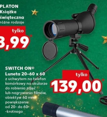 Książka PLATON świąteczna różne rodzaje promocja w Kaufland