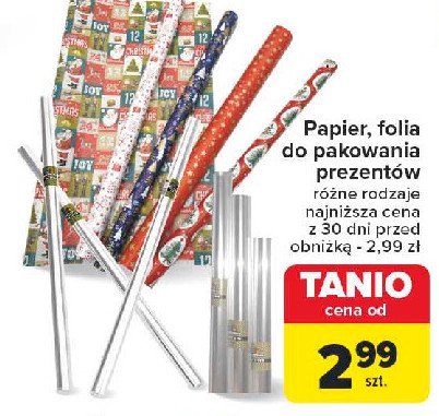 Papier do pakowania promocja w Carrefour Market