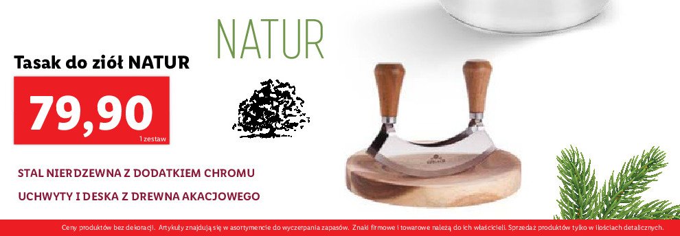 Tasak do zi贸艂 natur Gerlach promocja