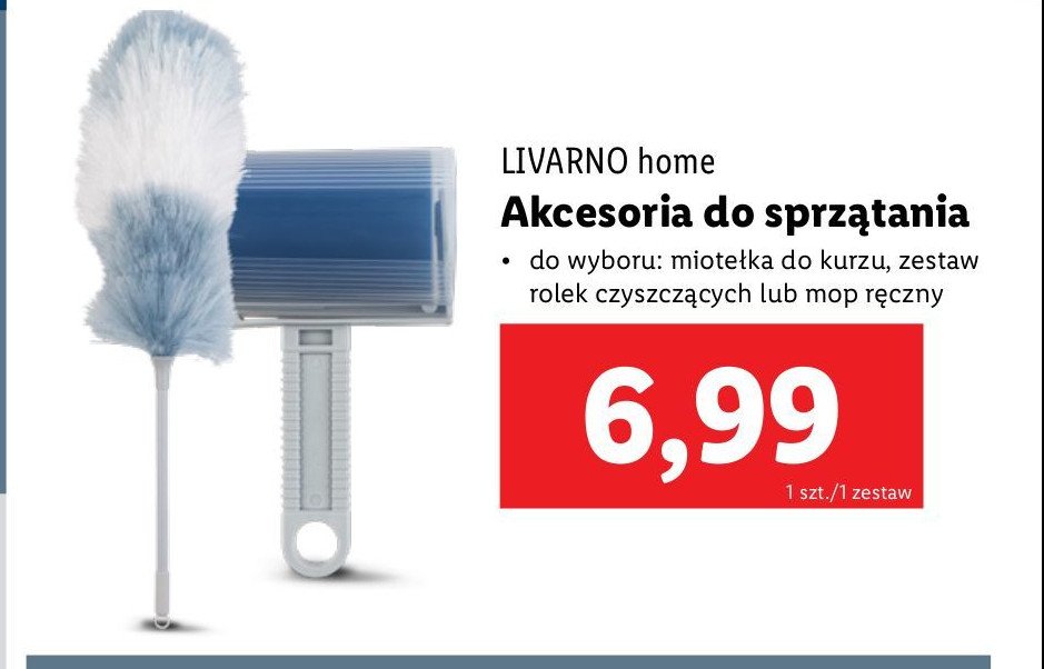 Mop ręczny LIVARNO HOME promocja w Lidl