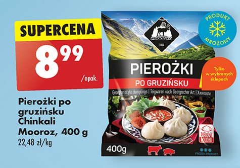 Pierożki po gruzińsku Mooroz promocja