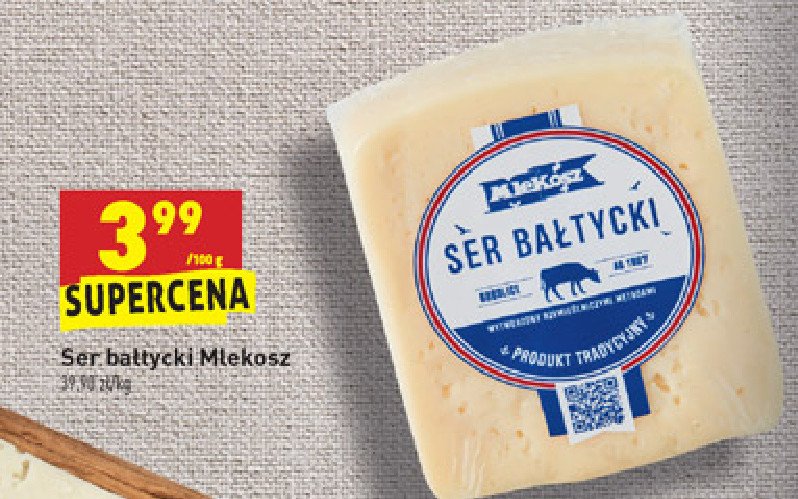 Ser bałtycki Mlekosz promocja