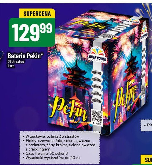 Bateria pekin SUPER POWER promocja