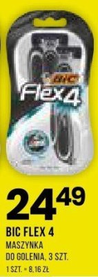 Maszynka BIC FLEX 4 promocja w Drogerie Natura