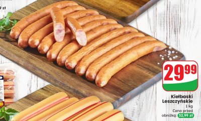 Kiełbaski Leszczyńskie AGRO Rydzyna promocja w Dino