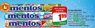 Drops różne rodzaje promocja w Dino