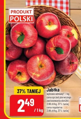 Jabłka promocja w POLOmarket