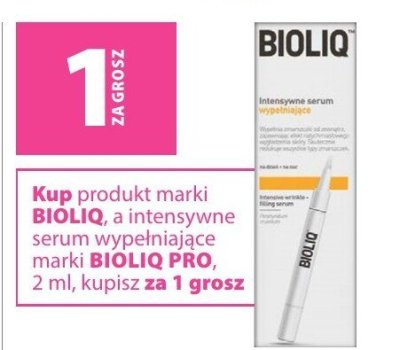 Produkt BIOLIQ lub intensywne serum wypełniające marki BIOLIQ PRO 2 ml promocja w Hebe