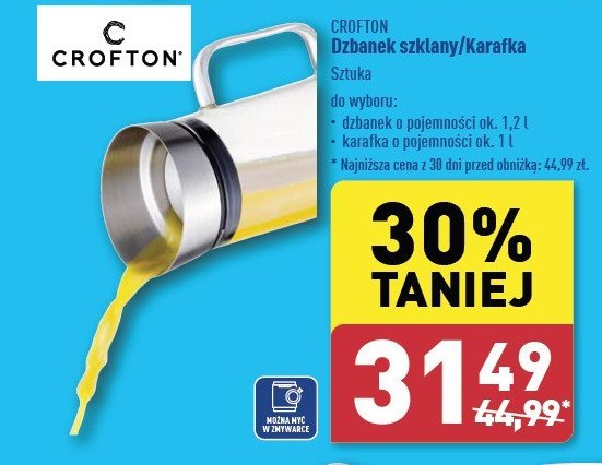 Dzbanek 1.2 l Crofton promocja